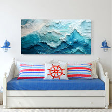 Load image into Gallery viewer, Blue Ocean Coastal Wall Art II