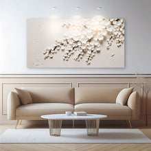 Load image into Gallery viewer, White Cherry Blossom Wall Art