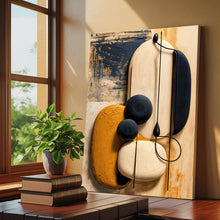 Load image into Gallery viewer, Orange Abstract Harmony Wall Art