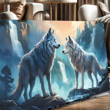 Load image into Gallery viewer, 3D Wolves Wall Art IV