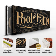 Load image into Gallery viewer, Personalized Pool &amp; Patio Sign II