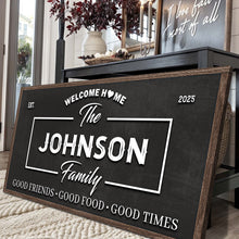 Load image into Gallery viewer, Welcome Home Wall Sign