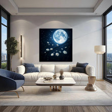 Load image into Gallery viewer, Lunar Canvas Wall Art
