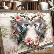 Load image into Gallery viewer, 3D Hummingbirds Wall Art II