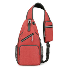 Load image into Gallery viewer, Men's Casual Solid Color Shoulder Bag - Minimalist Crossbody Messenger Bag