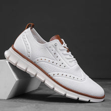 Load image into Gallery viewer, Men's Breathable Mesh Lightweight Casual Sneakers - Slip-On Walking Shoes