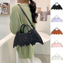 Load image into Gallery viewer, Women's Spider Web Crossbody Bag - Gothic Halloween Shoulder Handbag