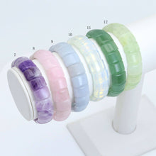 Load image into Gallery viewer, 10x15mm Curved Rectangle Stretchy Bracelet, Sku#U1984