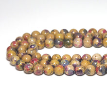 Load image into Gallery viewer, Galaxy Agate Round Smooth Beads, Sku#U1755