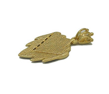 Load image into Gallery viewer, CZ Enamel Virgin Mary on Triangle Shape with Crown Charm, Sku#LD284
