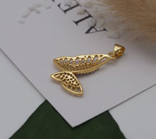 Load image into Gallery viewer, CZ Butterfly Charm, Sku#LK611