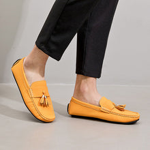 Load image into Gallery viewer, Men's Versatile Slip-On Casual Loafer Shoes | Breathable Suede Leather Comfort Flats