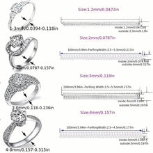 Load image into Gallery viewer, 4-Piece Set: Invisible Silicone Ring Size Adjusters – Unisex, Flexible, Minimalist