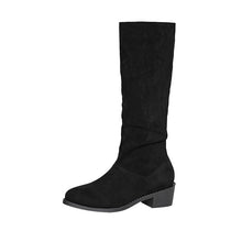 Load image into Gallery viewer, Women's Chunky Heel Over-the-Knee Boots – Pointed Toe Waterproof Fall Winter Boots