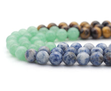 Load image into Gallery viewer, Genuine Chakra Round Smooth Beads, 8mm/10mm, Sku#U1442