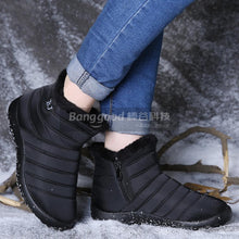 Load image into Gallery viewer, Women's Waterproof Mid-Calf Snow Boots | Wool-Lined Zip Winter Boots