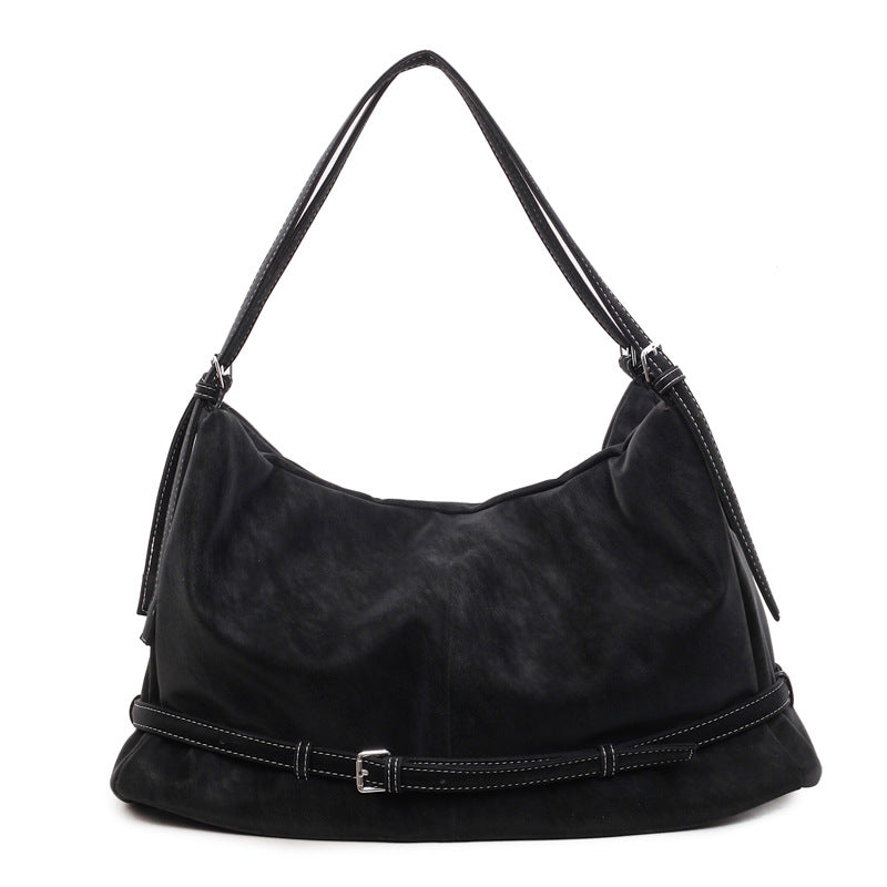 Women's PU Leather Crossbody Shoulder Bag | Minimalist Messenger Bag – Black, Green, Brown, Coffee