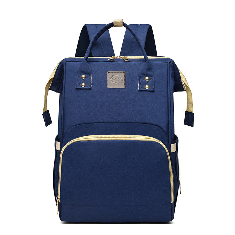 Portable High Capacity Maternity Backpack – Waterproof Oxford Cloth Baby Bag