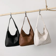 Load image into Gallery viewer, Women's Retro Tote Bag - Large Capacity PU Leather Shoulder Bag with Phone Pocket