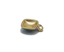 Load image into Gallery viewer, Blue Pink Enamel Evil Eye Square Rectangle Charm, Sku#LK725