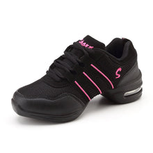 Load image into Gallery viewer, Women's Breathable Mesh Dance Shoes – Soft Sole Studio &amp; Dance Fitness Shoes