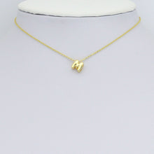 Load image into Gallery viewer, Gold Silver Cute Bubble Initial Charm, Alphabet Name Letter Charm,sku#LD700