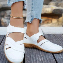 Load image into Gallery viewer, Women's Velcro Slip-On Sneakers | Casual Flat Walking Shoes | Comfortable Everyday Footwear