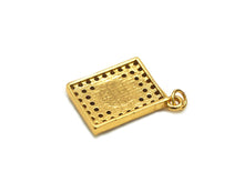 Load image into Gallery viewer, CZ Enamel Smiley Face Charm, Sku#JL84