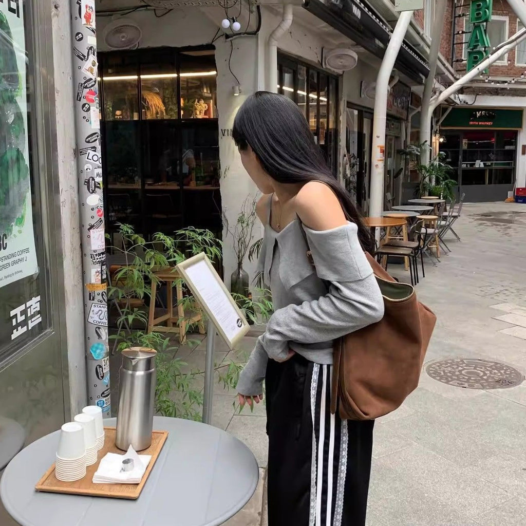 Women's Suede Tote Bag – Large Capacity Shoulder & Underarm Bag | Sarah Express