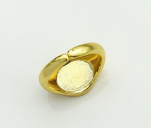 Load image into Gallery viewer, Enamel Peace Sign On Round Adjustable Ring, Sku#X325