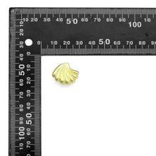 Load image into Gallery viewer, Gold Silver Shell Shape Stud Earrings, Sku#A470