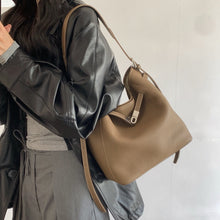 Load image into Gallery viewer, Women's Full-Grain Cowhide Crossbody Shoulder Bag | High-Capacity Urban Minimalist