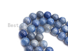 Load image into Gallery viewer, Natural Blue Aventurine, Round Smooth 6mm/8mm/10mm/12mm, Sku#638