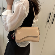 Load image into Gallery viewer, Small Square PU Leather Shoulder Bag | Work &amp; Commute Underarm Bag