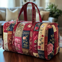 Load image into Gallery viewer, Bookwind Series Short-Distance Handheld Quilted Embroidery Travel Bag Multi-Functional