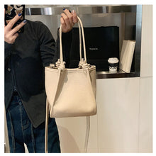 Load image into Gallery viewer, Women's High-Capacity Crossbody Bucket Bag - PU Leather Shoulder Bag with Adjustable Strap