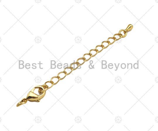 5pc  Lobster Clasps with extention Chain, sku#A98