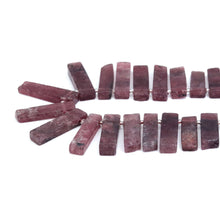 Load image into Gallery viewer, 25-47mm Gemstone Long Slice Beads, Sku#U1817