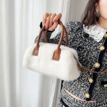Load image into Gallery viewer, Faux Mink Fur Tote Bag