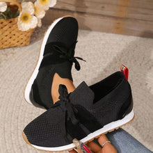 Load image into Gallery viewer, Women's Lace-Up Mesh Flats | Breathable Casual Walking Wedge Shoes