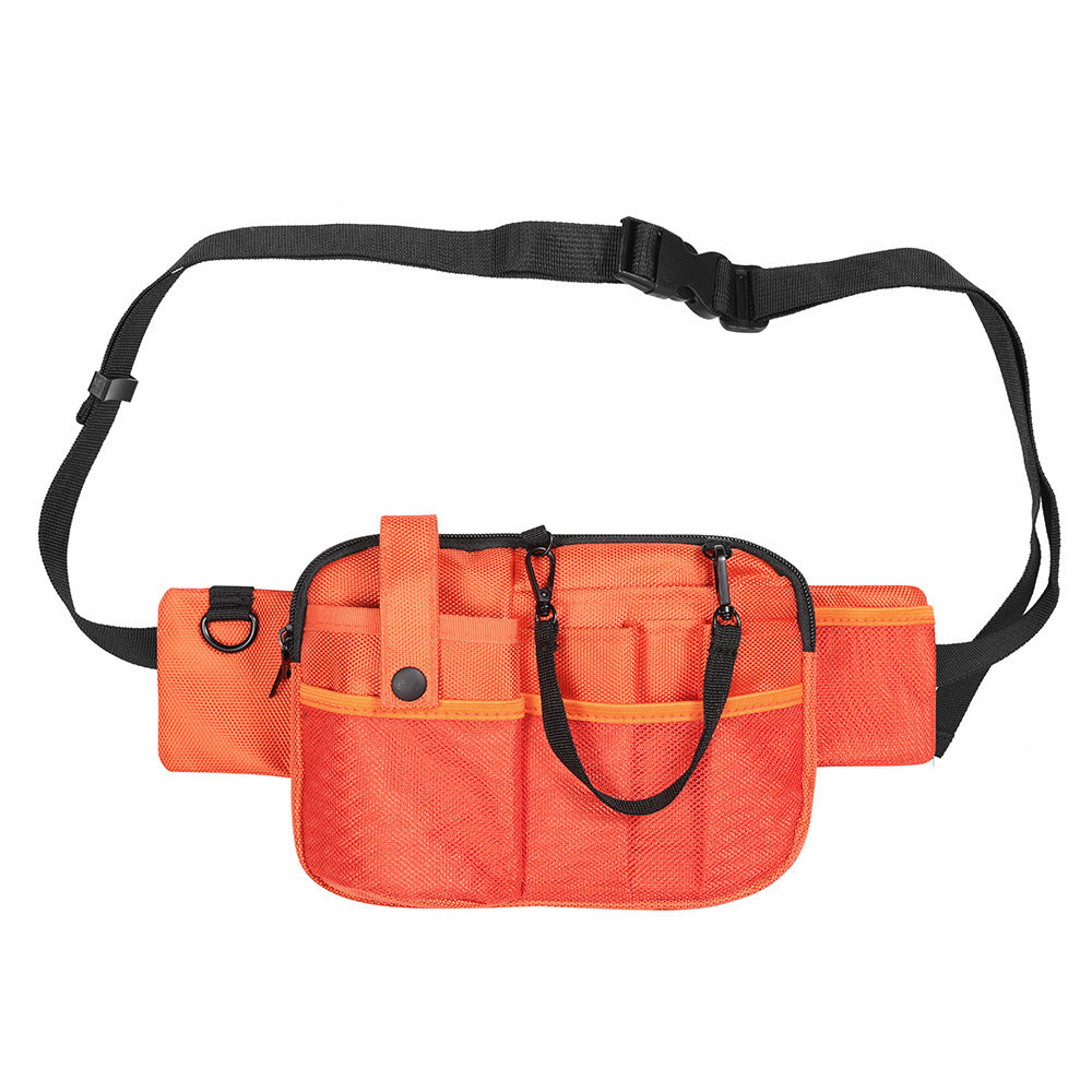 Nurse Tool Organizer Crossbody Waist Bag - Medical Professional Utility Bag with Multiple Pockets