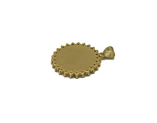 Load image into Gallery viewer, CZ Mother of Pearl Eye Eagle Saint Religous Metal Charm, Sku#L675