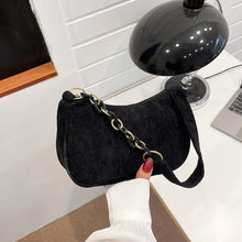 Load image into Gallery viewer, Artistic Fabric Bag Minimalist Casual Corduroy Single-shoulder Bag For Women