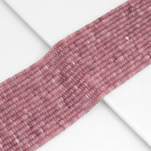Load image into Gallery viewer, 2x4mm Rondelle Smooth Strawberry Quartz Beads, Sku#U1957