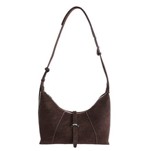 Load image into Gallery viewer, Korean Style Retro Matte Dumpling Underarm Bag for Women – PU Leather Crossbody Shoulder Bag