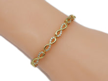 Load image into Gallery viewer, CZ Infinity Bracelet Charm, Sku#B198