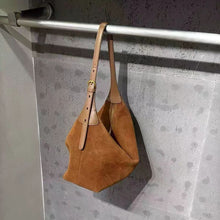 Load image into Gallery viewer, Retro Matte Textured Tote Bag – Versatile High-End Crossbody for Women