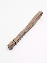 Load image into Gallery viewer, Genuine Leather Bag Strap Replacement – Adjustable Spaghetti Shoulder Strap with Gold &amp; Silver Stud Detail