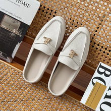 Load image into Gallery viewer, Tasseled Hidden-Heel Slip-On Mule Shoes