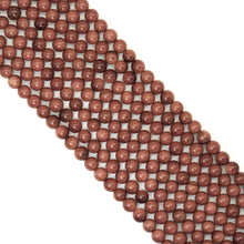 Load image into Gallery viewer, Goldstone Round Smooth Beads, Sku#U1977